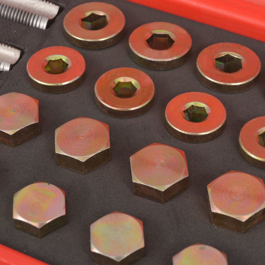 Olieaftapplug-reparatieset M13 M15 M17 M20 64-delig