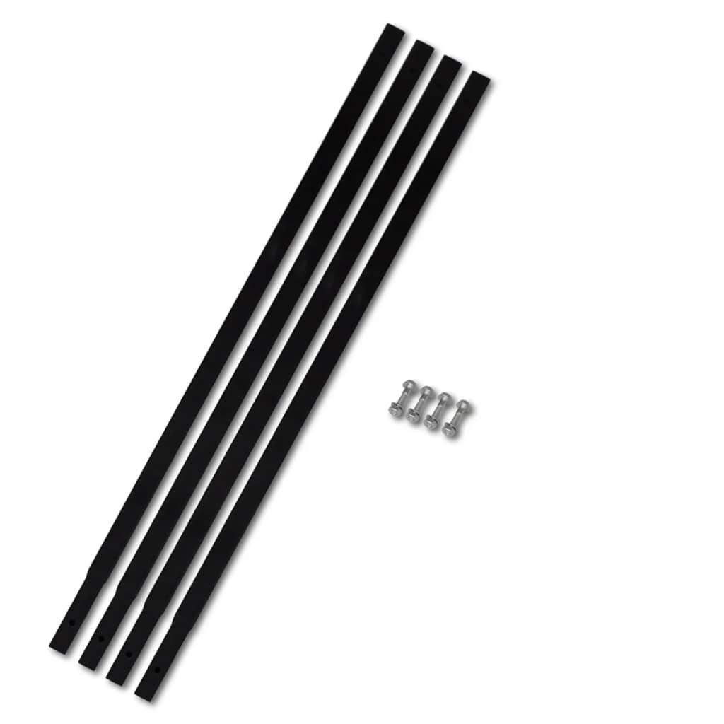 Grondboor met handvat 200 mm en verlengstukken 9 m (staal)