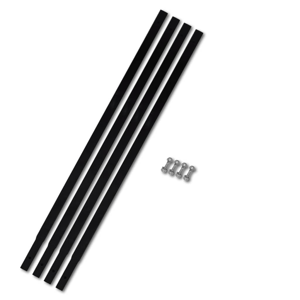 Grondboor met handvat 200 mm en verlengstukken 13 m (staal)