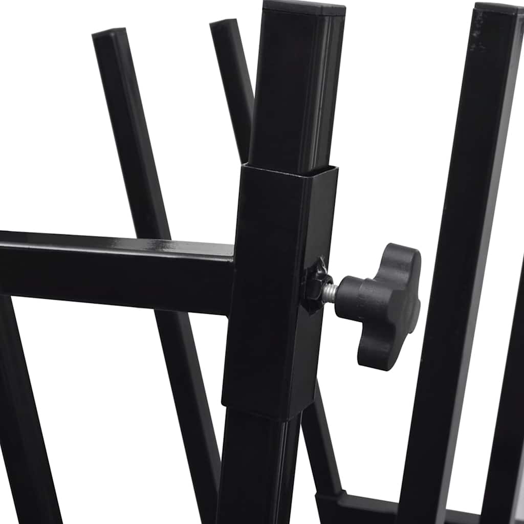 Zaagbok voor houtbewerking gepoedercoat zwart