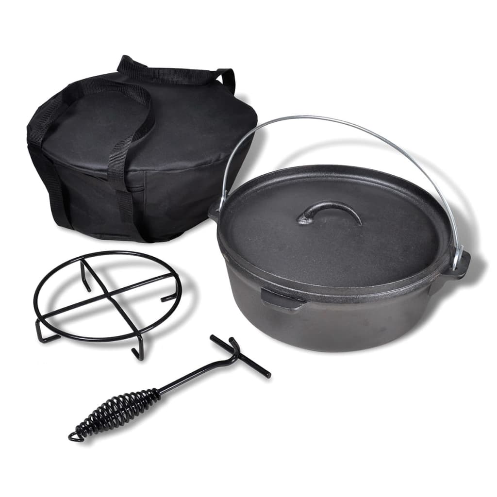 Braadpan 5,6 L Inclusief Accessoires 5.6 l Zwart