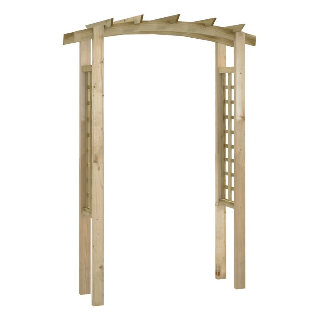 Tuinboog 150x60x210 cm hout