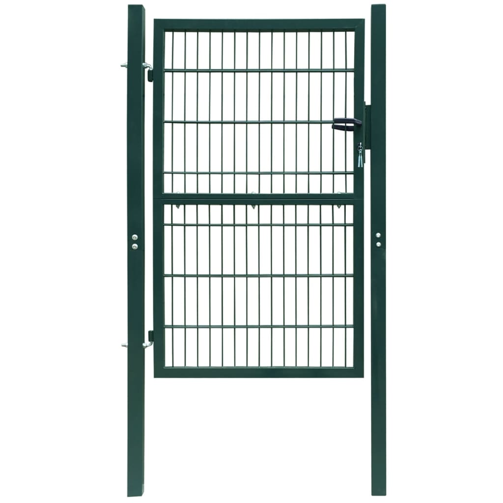 Poort Dubbelstaafmat (Enkel) 106X170 Cm Groen 106 x 170 cm