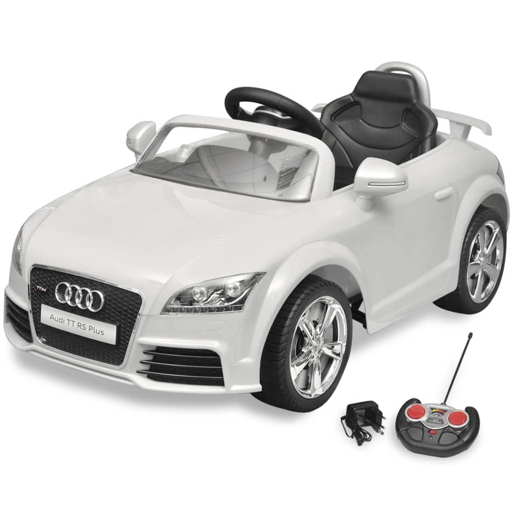 Elektrische Auto Audi Tt Rs Met Afstandsbediening Wit