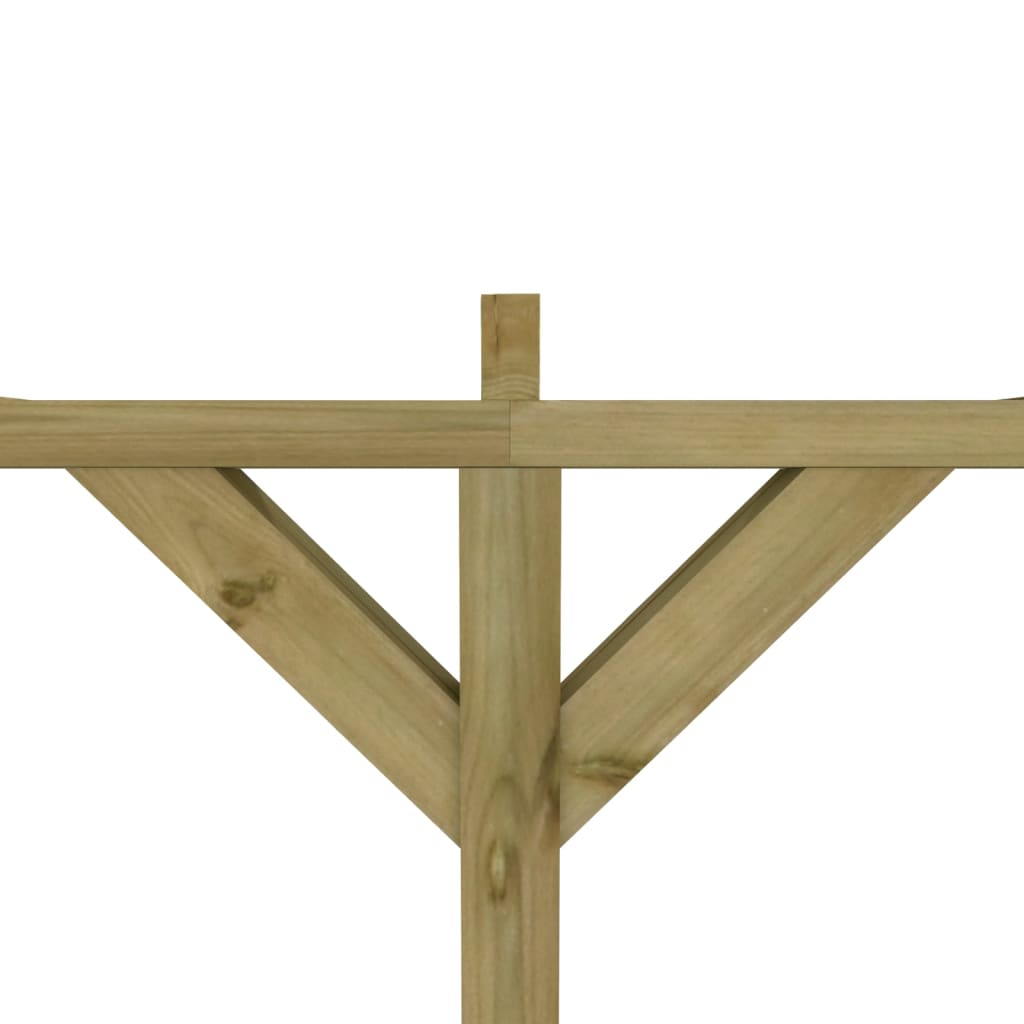 Pergola 2x4x2,2 m hout