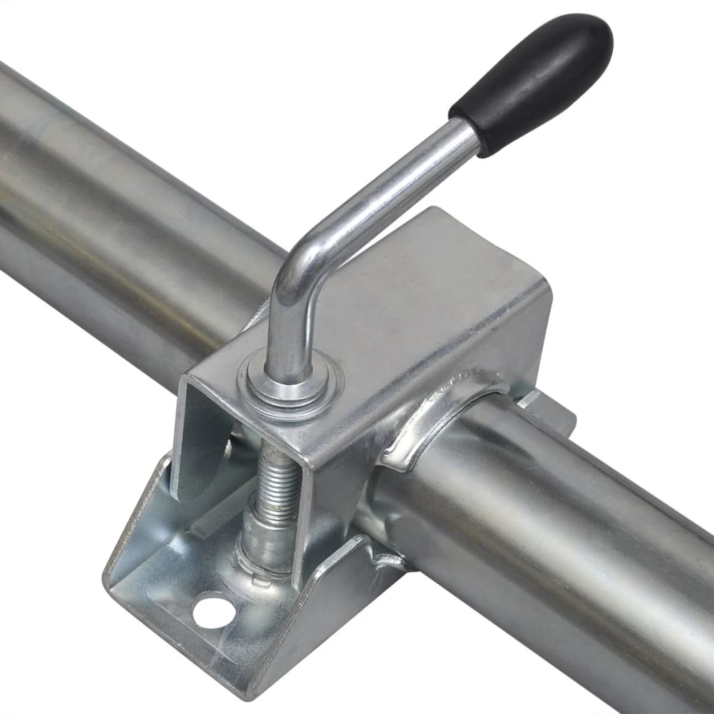 Neuswiel met 2 steunbuizen en 3 klemmen 48 mm