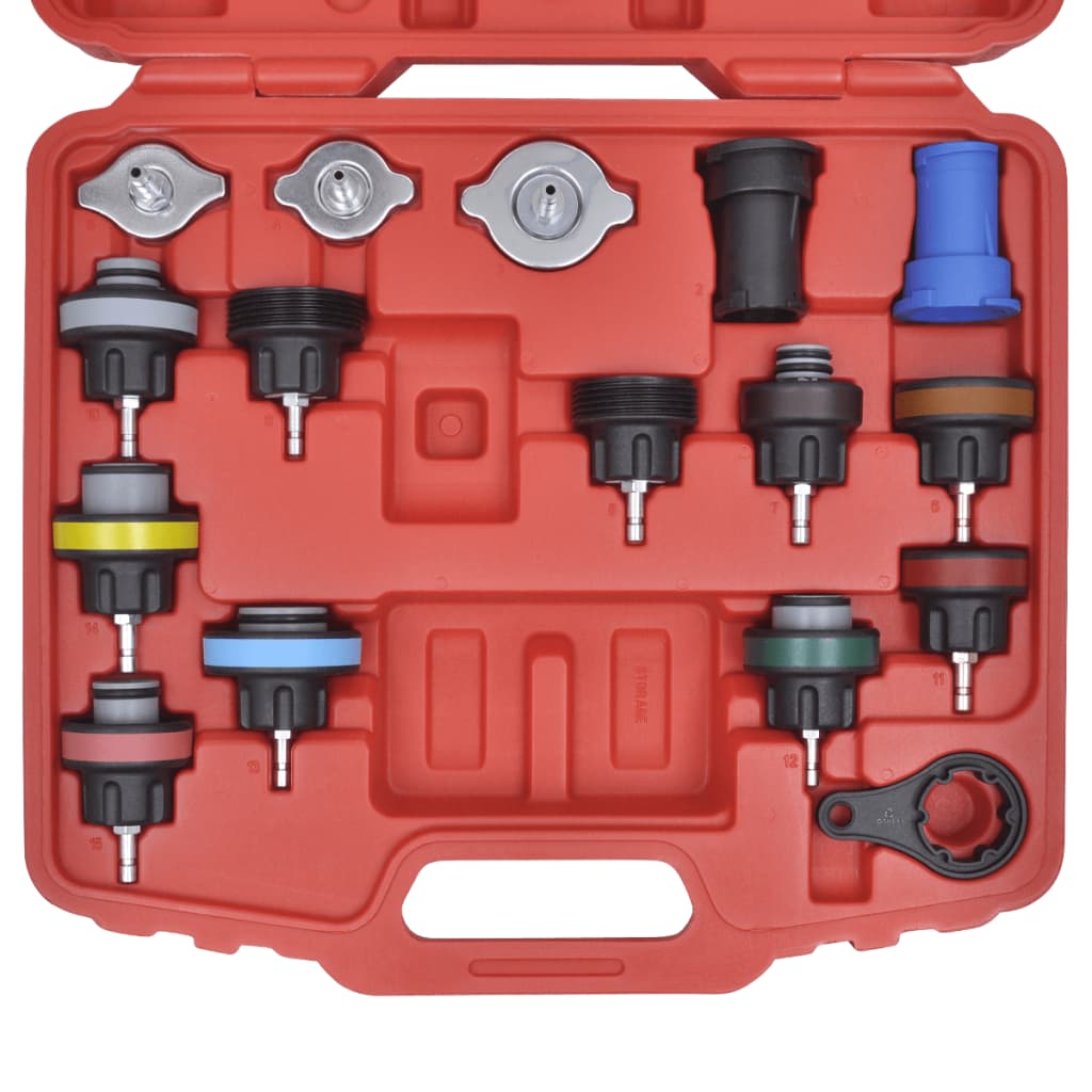 Radiateur druktester 18-delig