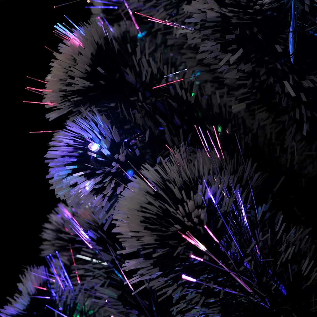 Kerstboom met LED en standaard 210 cm glasvezel