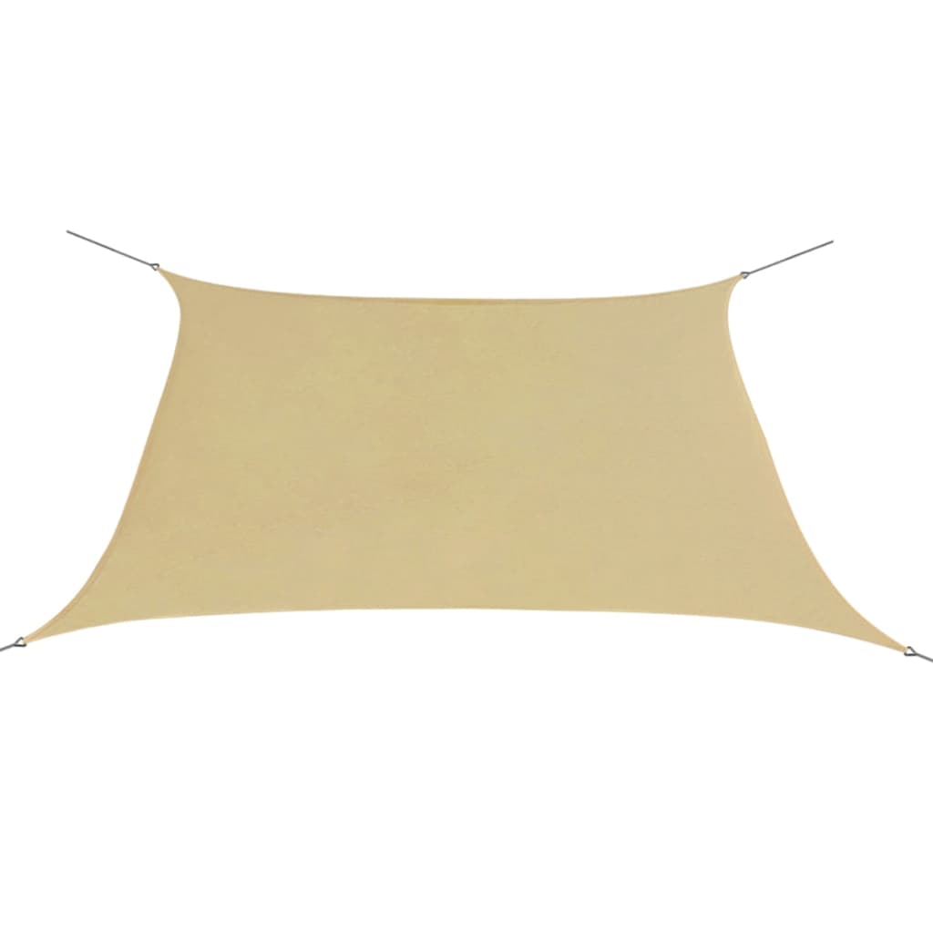 Zonnescherm Vierkant 3,6X3,6 M Oxford Stof 3.6 x 3.6 m Beige