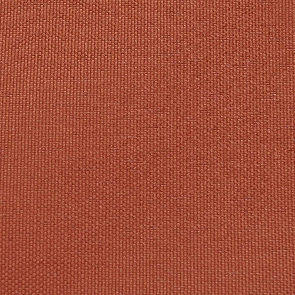 Zonnescherm Rechthoekig Oxford Stof Kleur Terracotta 2 x 4 m