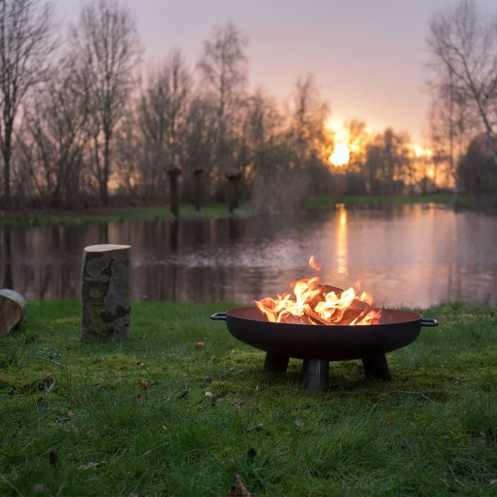 Vuurplaats Salo Classic staal roestkleurig