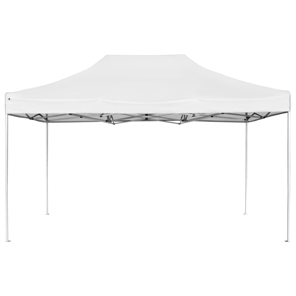 Partytent professioneel inklapbaar 4,5x3 m aluminium wit