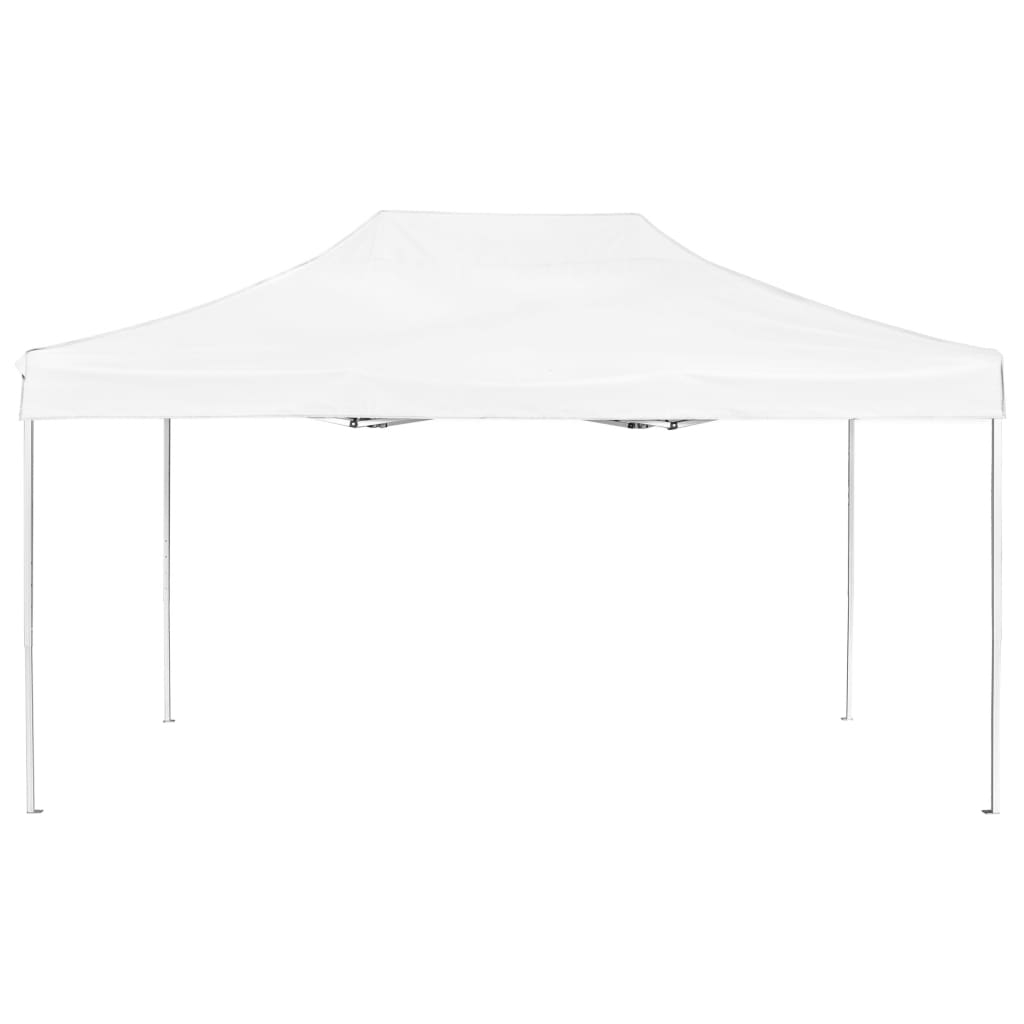 Partytent professioneel inklapbaar 4,5x3 m aluminium wit