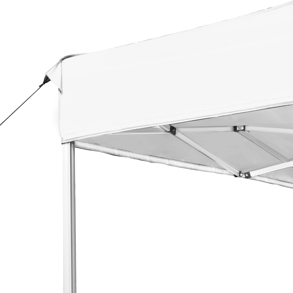 Partytent professioneel inklapbaar 4,5x3 m aluminium wit