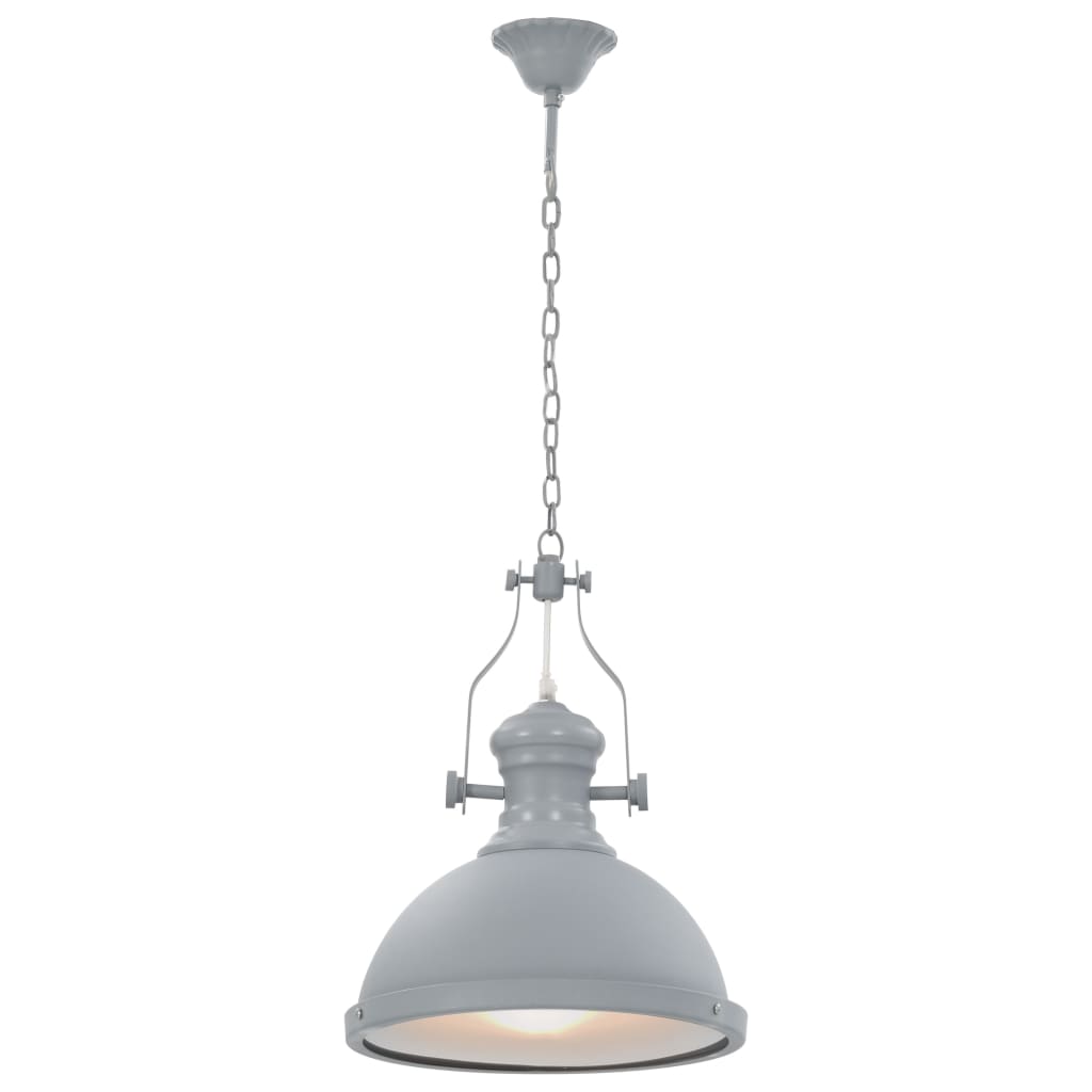 Plafondlamp Rond E27 Grijs 1