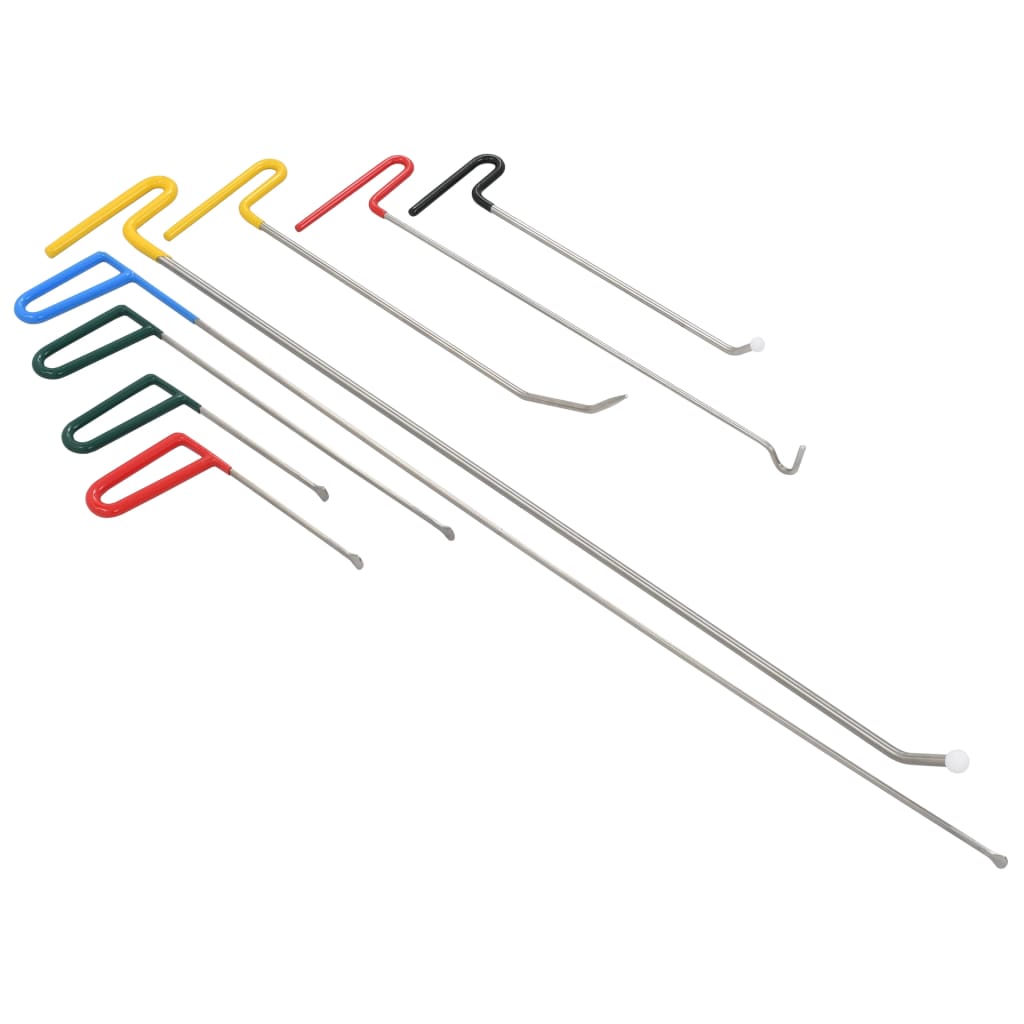 8-delige Uitdeukset zonder overspuiten roestvrij staal