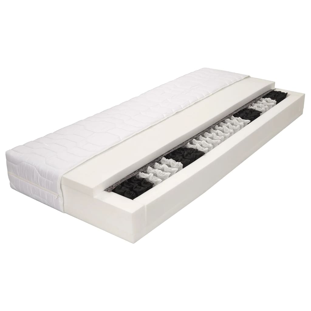 Matras 7 Zone 20 Cm Pocketvering H2 80 x 200 cm