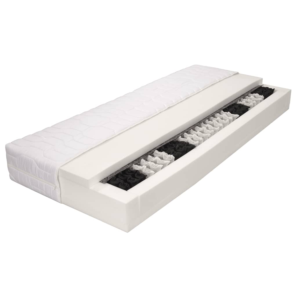 Matras 7 Zone 20 Cm Pocketvering H2 90 x 200 cm