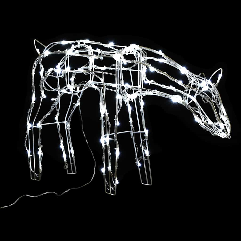 3-delige Kerstverlichting rendieren 229 LED's