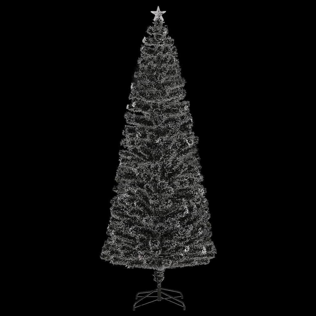 Kerstboom met LED en standaard 240 cm glasvezel