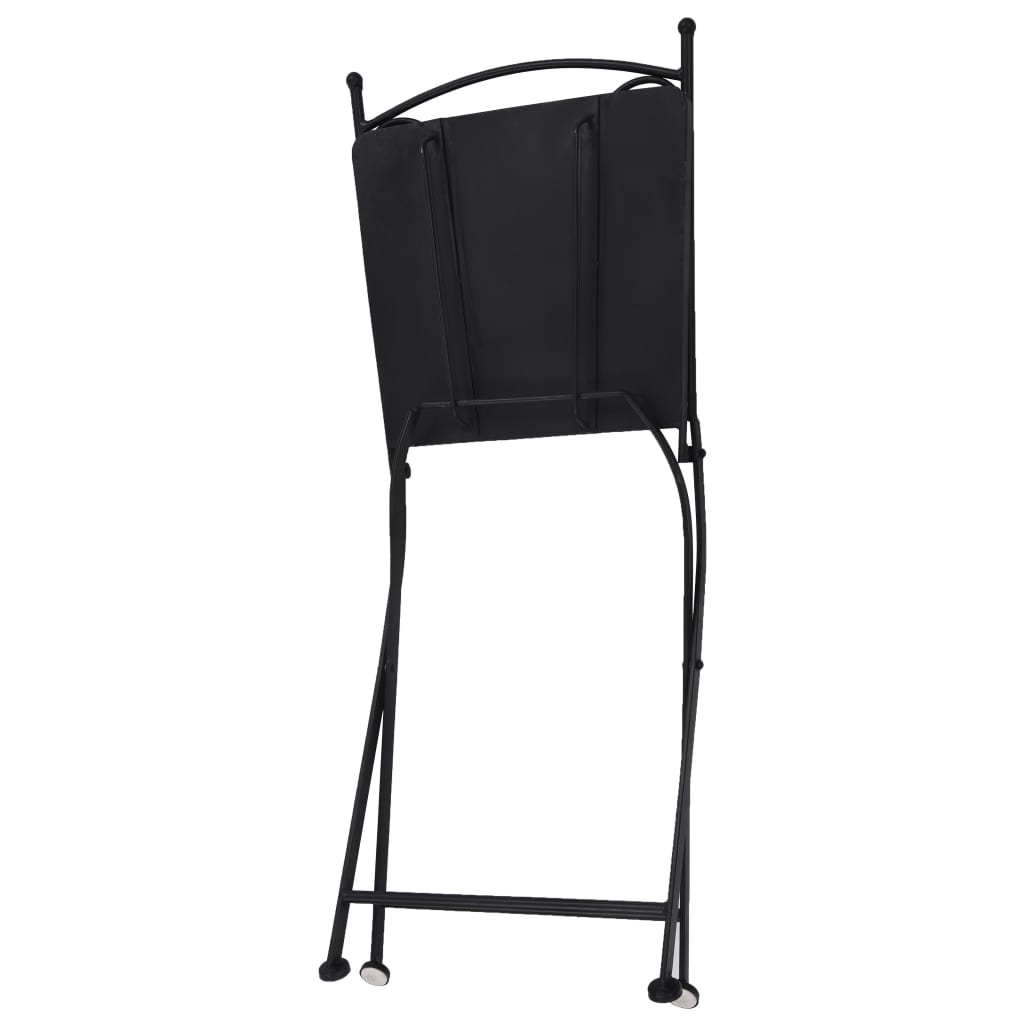 Bistrostoelen Mozaïek 2 St Grijs Grijs