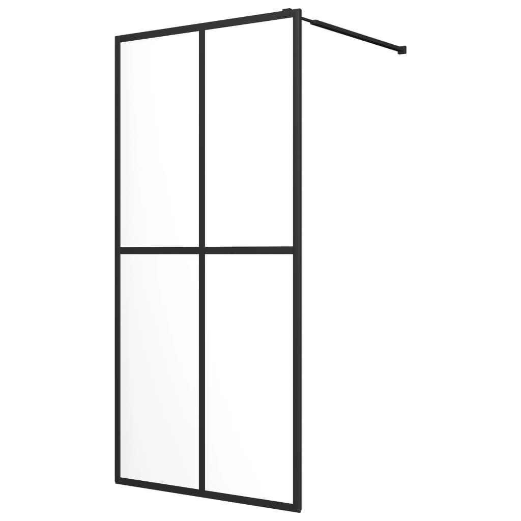 Inloopdouchewand 80X195 Cm Transparant Gehard Glas 80 x 195 cm Doorzichtig