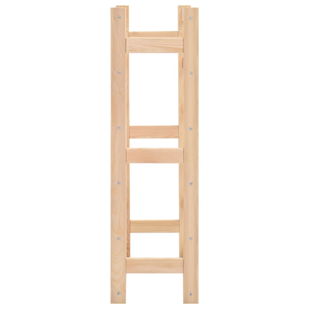 Wijnrek voor 30 flessen grenenhout