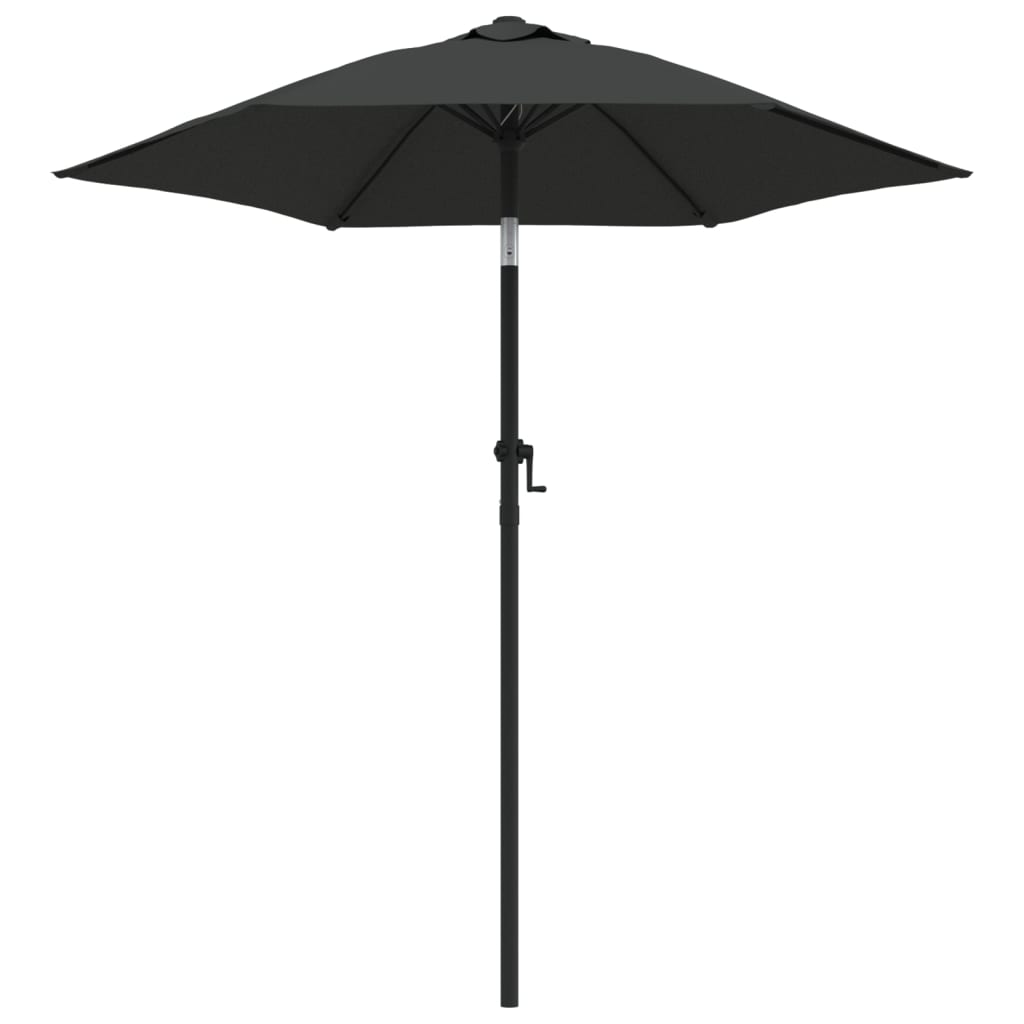 Parasol 200X224 Cm Aluminium Antraciet