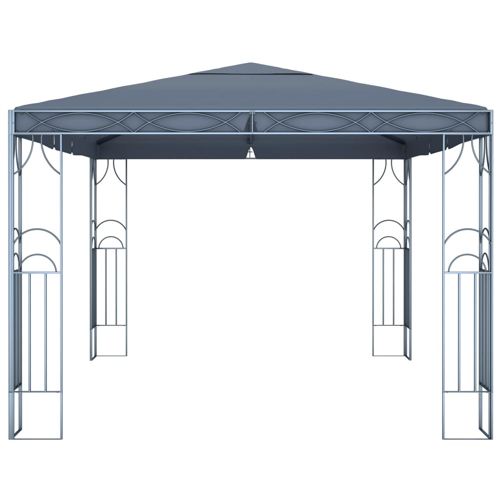 Prieel 400 x 300 cm Antraciet