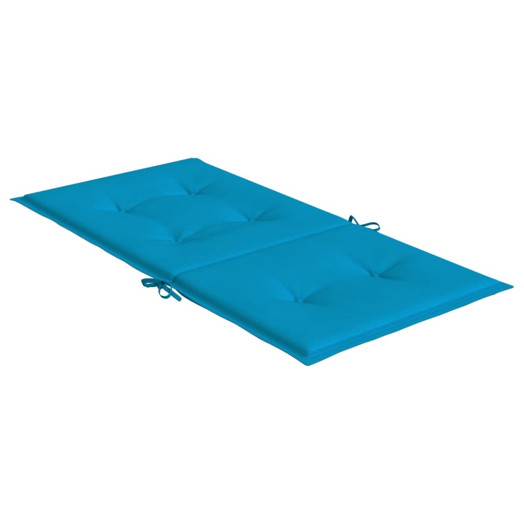 Tuinstoelkussens Lage Rug Oxford Stof 2 100 x 50 x 3 cm Blauw