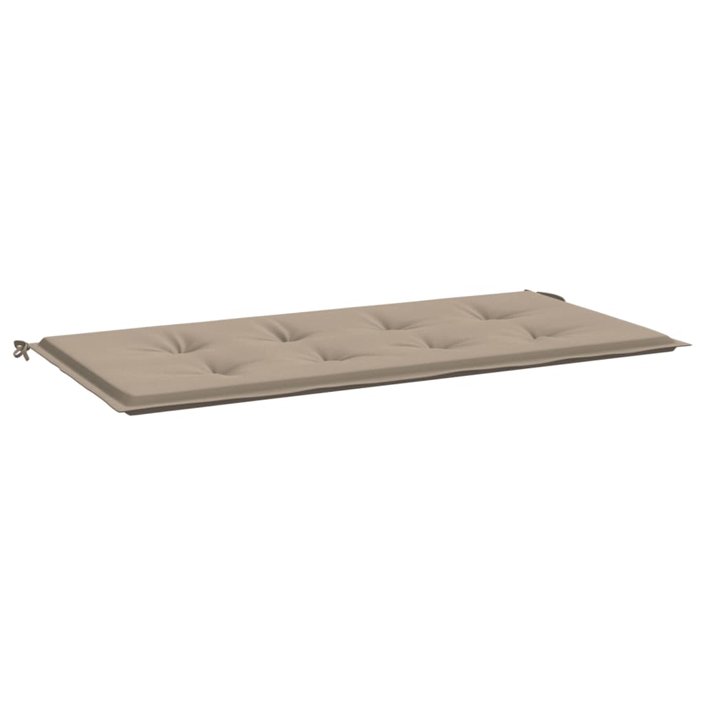 Tuinbankkussen Oxford Stof 100 x 50 x 3 cm Taupe