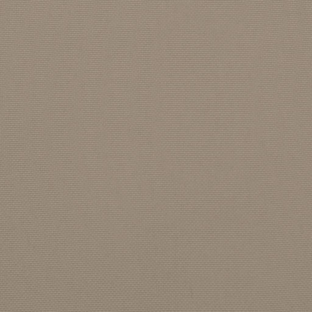 Tuinbankkussen Oxford Stof 100 x 50 x 3 cm Taupe