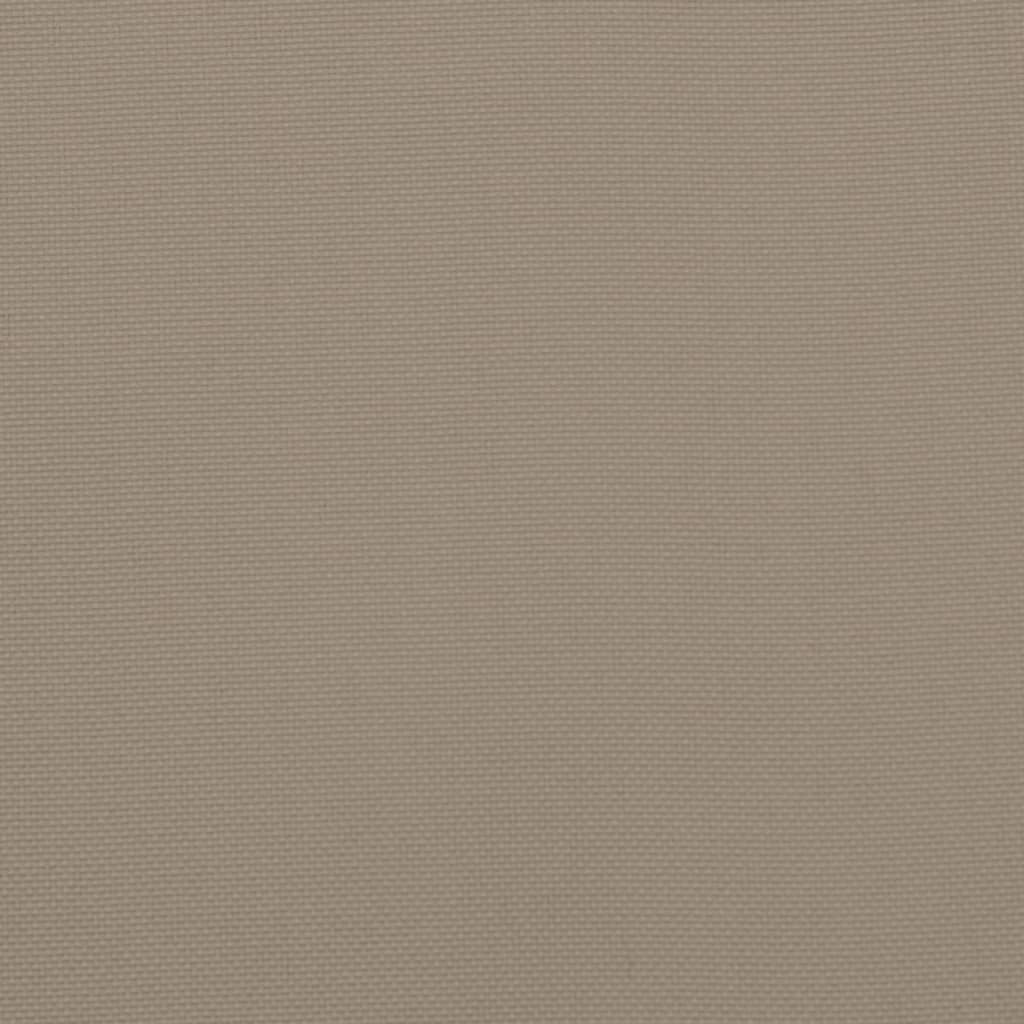 Tuinbankkussen Oxford Stof 180 x 50 x 3 cm Taupe