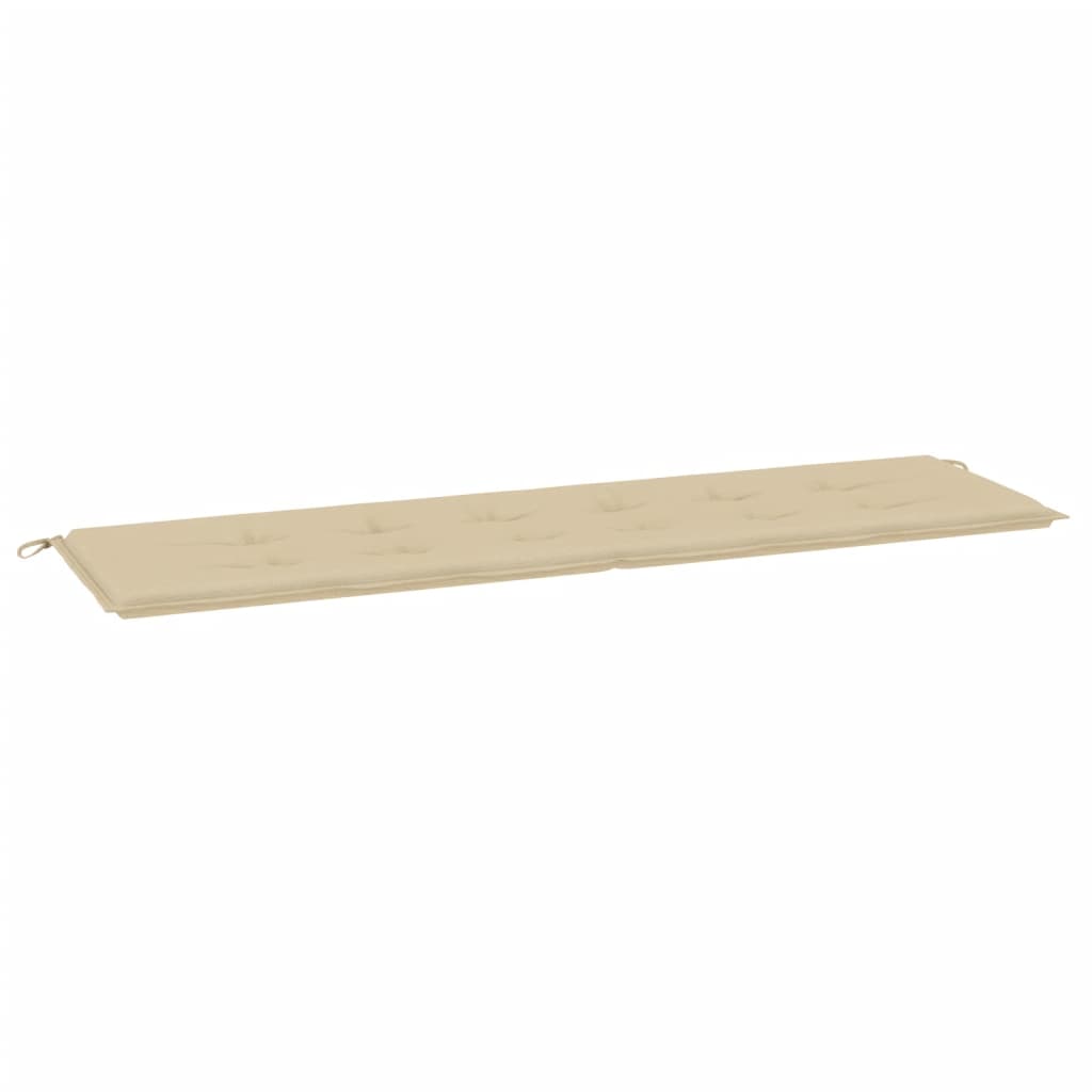 Tuinbankkussen Oxford Stof 180 x 50 x 3 cm Beige