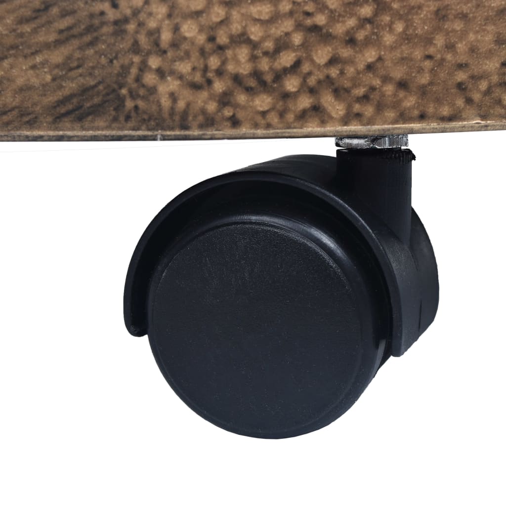 Plantentrolleys 6 st 30 cm kunststof bronskleurig