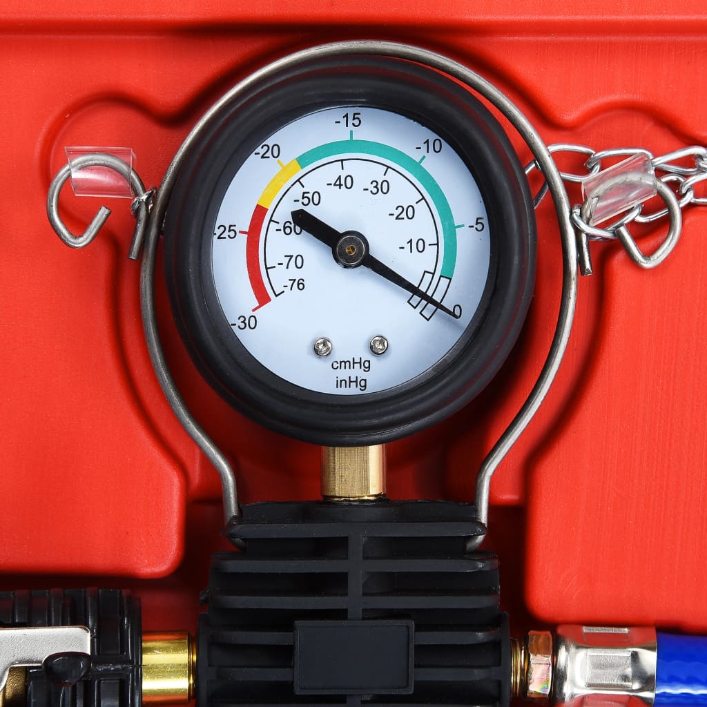 Koelsysteem vacuümreinigings- en navulset universele pasvorm