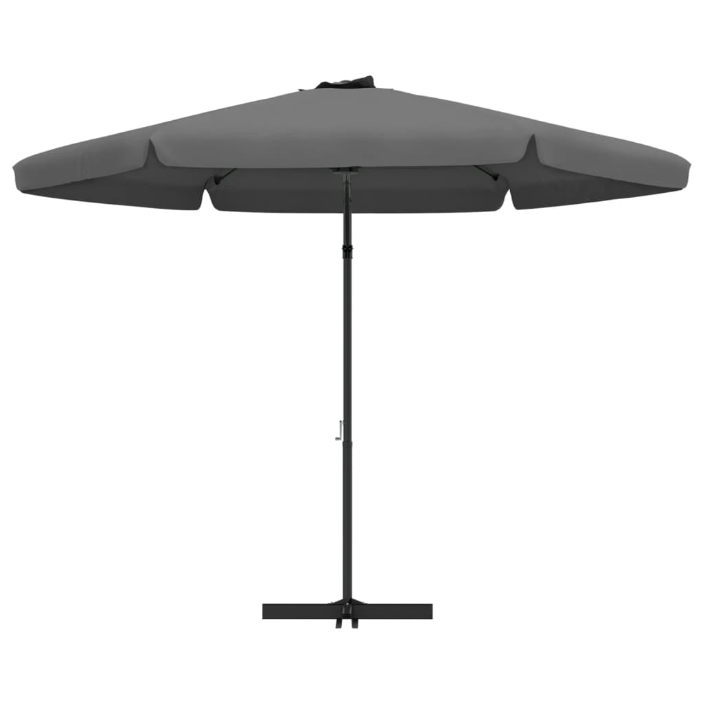 Parasol Met Stalen Paal 300X250 Cm Antraciet