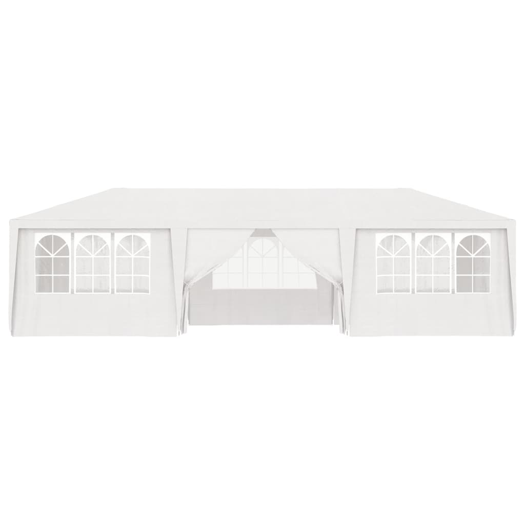 Partytent Met Zijwanden Professioneel 90 G/M² 4 x 9 m Wit