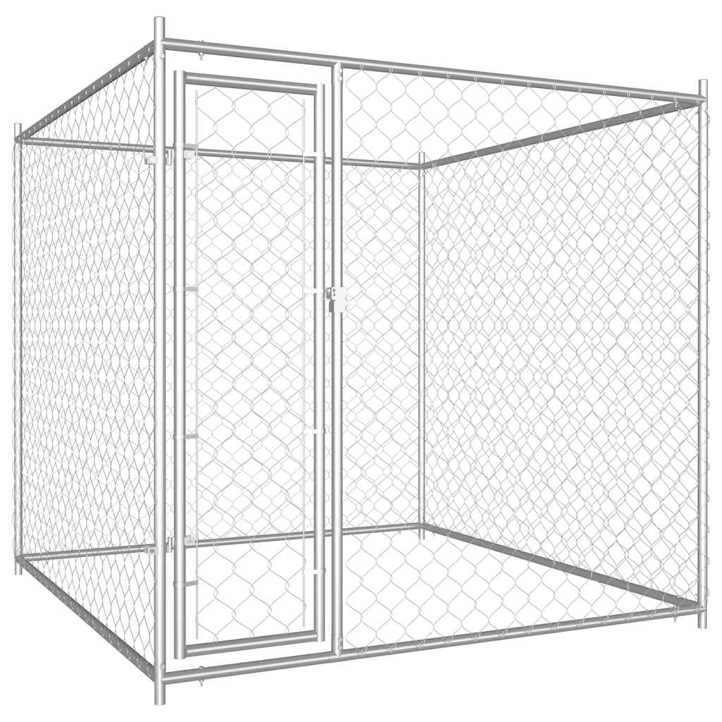 Hondenkennel voor buiten 193x193x185 cm