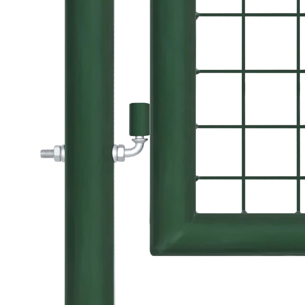 Gaaspoort 400x100 cm staal groen