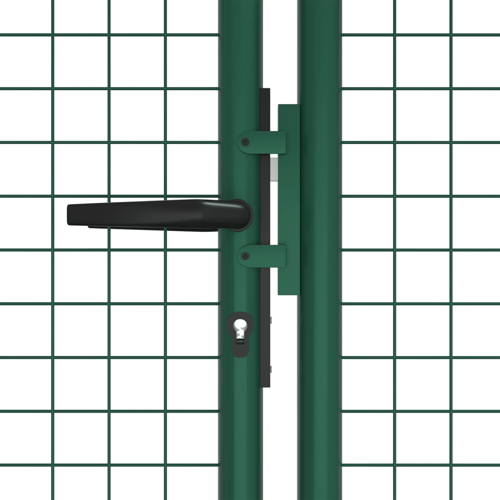 Gaaspoort 400x125 cm staal groen