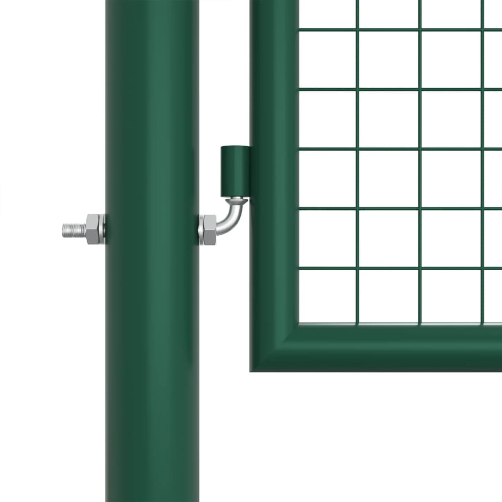 Gaaspoort 400x125 cm staal groen