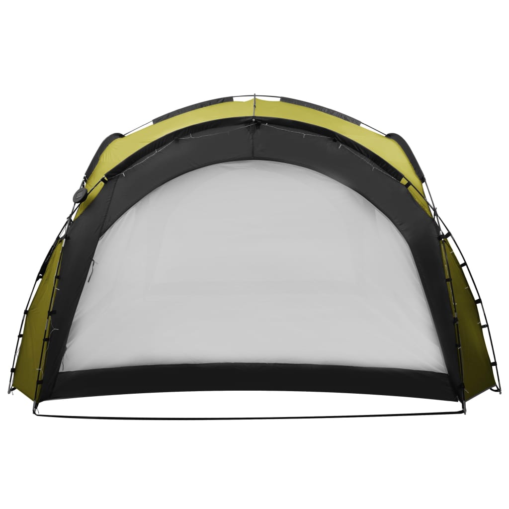 Partytent Met Led En 4 Zijwanden 3,6X3,6X2,3 M Groen