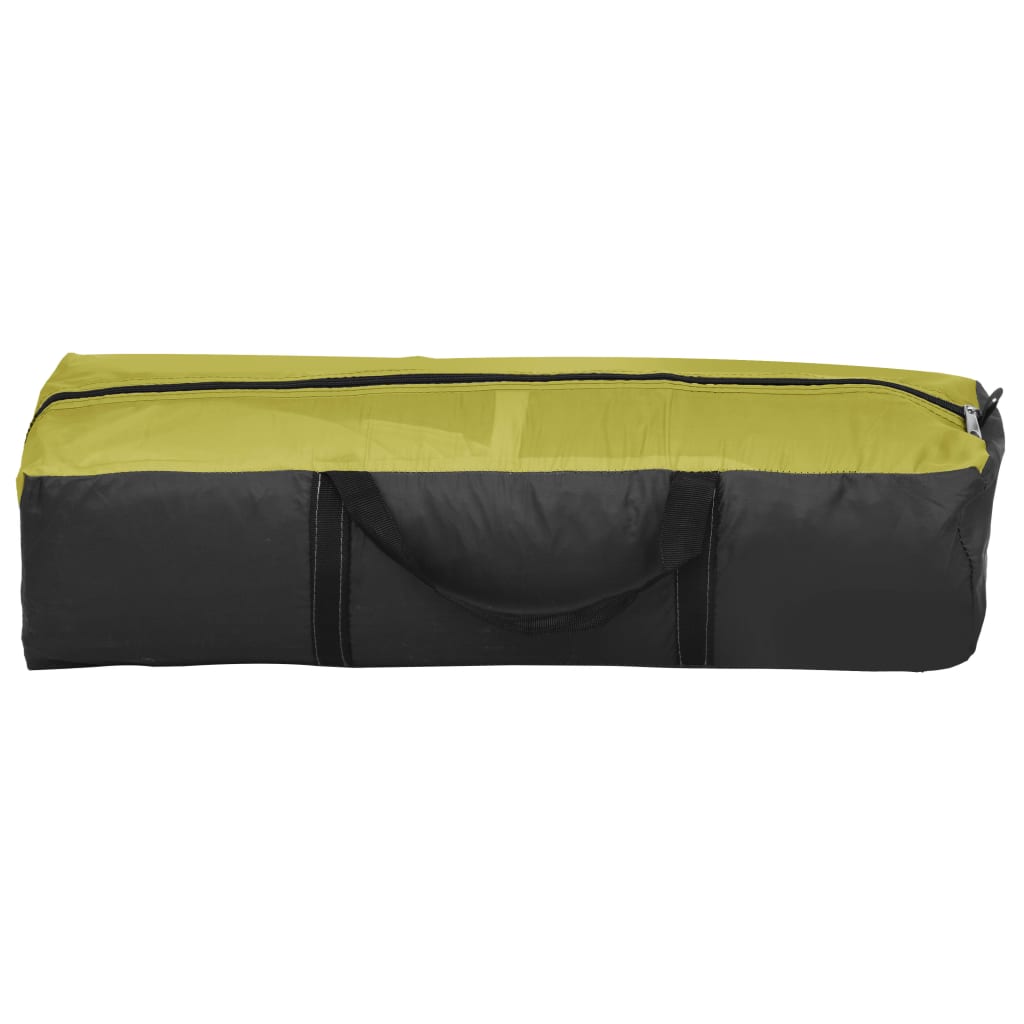 Partytent met LED en 4 zijwanden 3,6x3,6x2,3 m groen