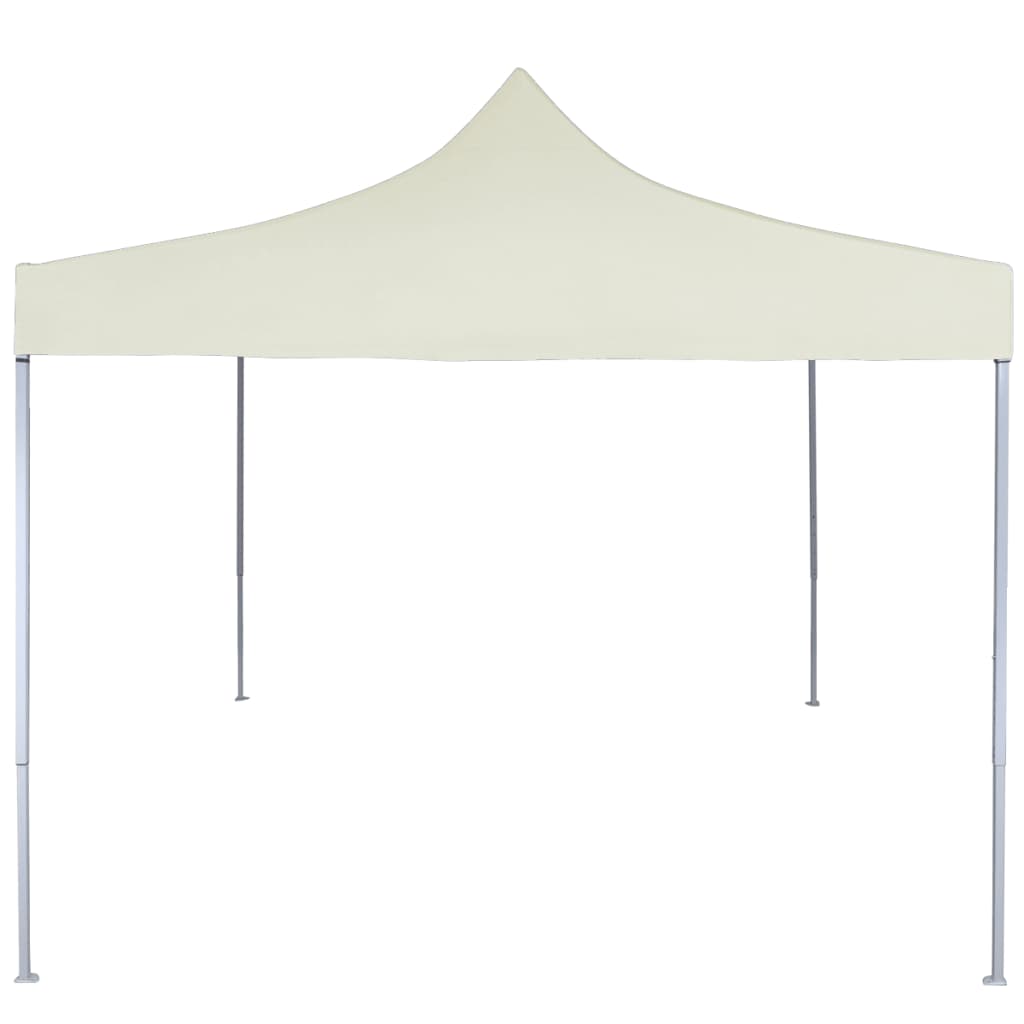 Partytent Professioneel Inklapbaar 2X2 M Staal Crème