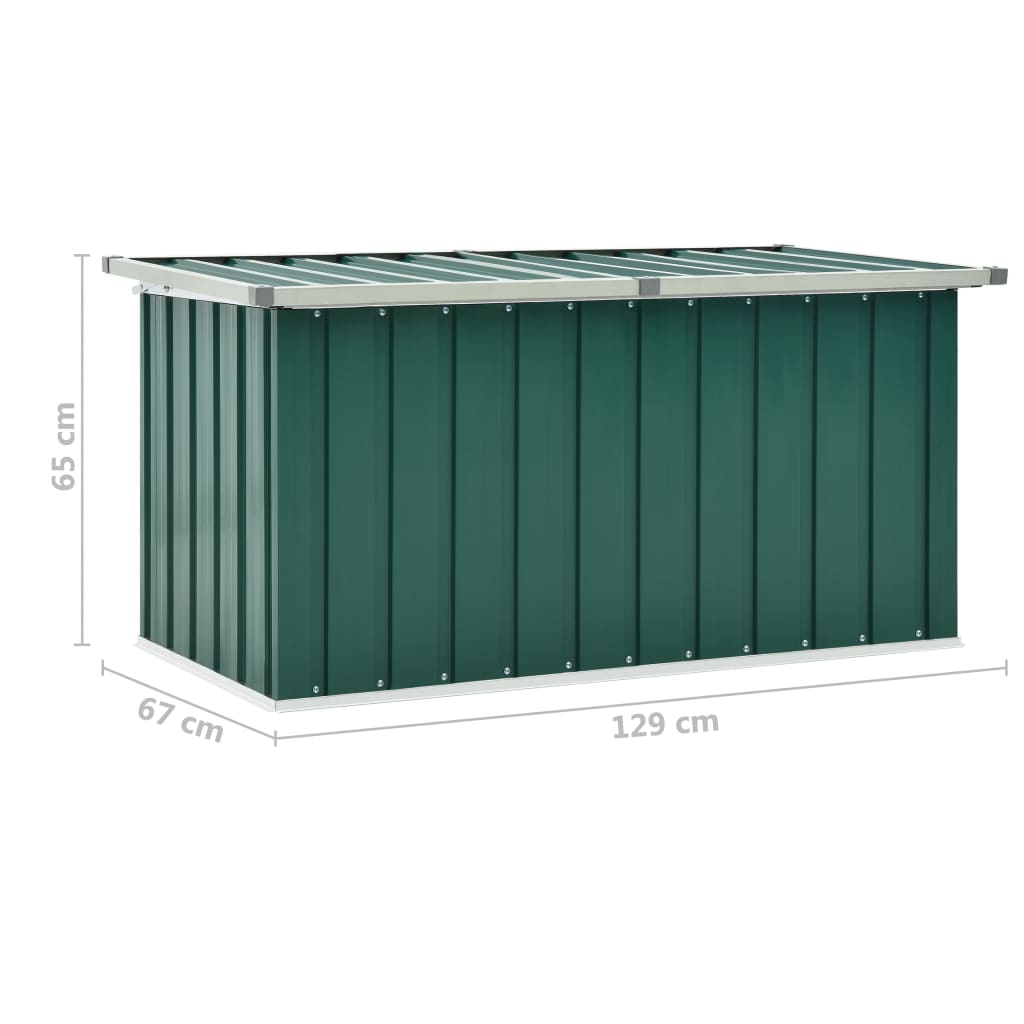 Tuinbox 129x67x65 cm groen