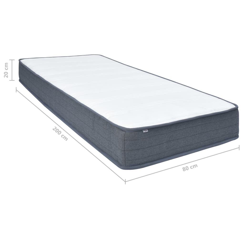 Boxspringmatras 200x80x20 cm