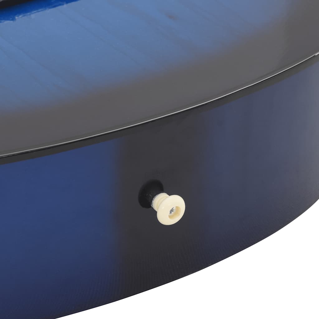 12-delige Gitaarset klassiek beginner 4/4 39&quot; blauw