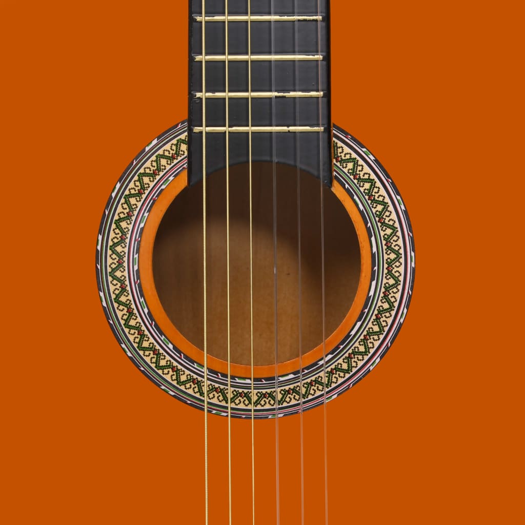 Gitaar Klassiek Beginner 4/4 39&quot; Lindenhout Donkerbruin
