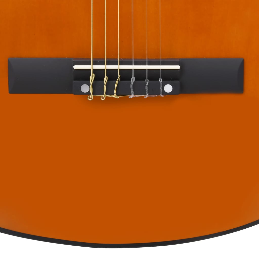 Gitaar Klassiek Beginner 4/4 39&quot; Lindenhout Donkerbruin
